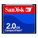 Cartão De Memória Sandisk Compact Flash 2gb Cf