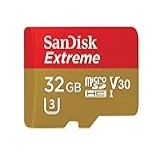 Cartão De Memória SanDisk Extreme MicroSDHC De 32 GB Adaptador SD Com Até 90 MB S Class 10 E U3 V30