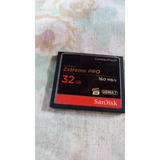 Cartão De Memória Sandisk Extreme Pro 32gb Compact Flash