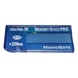 Cartão De Memória Sandisk Memory Stick Pro 256 Mb Original