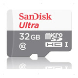 Cartão De Memória Sandisk Micro Sd 32gb Ultra Classe 10 Nfe