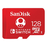 Cartão De Memória Sandisk Nitendo Switch 128gb 100 Original
