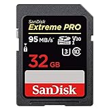 Cartão De Memória Sandisk Sd Extreme Pro 32Gb  95Mb S 