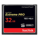 Cartão De Memória Sandisk Sdcfxps 032g a46 Extreme Pro 32gb