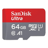 Cartão De Memória Sandisk Sdsquar 064g gn6mn Ultra 64gb