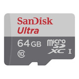 Cartão De Memória Sandisk Sdsqunb 064g gn3ma Ultra 64gb