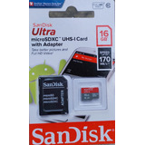 Cartão De Memória Sandisk Ultra 16g
