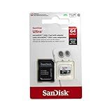 Cartao De Memoria Sandisk Ultra Microsdxc Uhs-I Card With Adapter - 64Gb