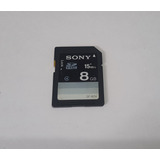 Cartão De Memória Sd Sony 8gb