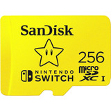 Cartão De Memória Sdcard Nintendo Switch 256gb 100 Original
