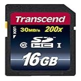 Cartao De Memoria SDHC 16GB Transcend Class 10