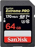 Cartão De Memória SDXC 64GB Sandisk Extreme Pro SDSDXXG 064G GN4IN