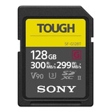 Cartão De Memória Sony Sf g128t Sf g Series Tough 128gb