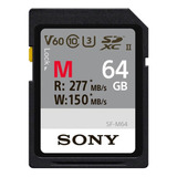 Cartão De Memória Sony Sf m64 Series 64gb