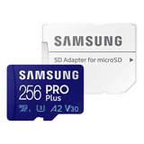 Cartão De Memória Tf Micro Sd Samsung 256gb A2 U3 4k 160mb s