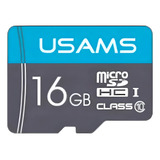 Cartão De Memória Usams Microsd Zb93tf01 Classe 10 16gb