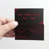 Cartão De Visita Personalizado Laminado Verniz 500un