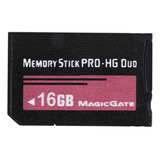 Cartão Flash Ms Pro Duo De 16 Gb Memory Stick Para Psp Cyber