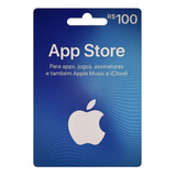 Cartão Gift Card App Store R