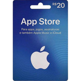 Cartão Gift Card App Store R
