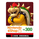 Cartão Gift Card Digital Nintendo Eshop