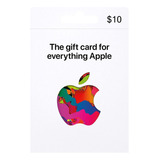 Cartão Itunes Apple Gift Card 10 Dólares Usa Imediato