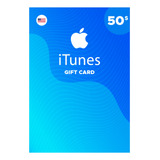 Cartão Itunes Apple Gift Card  50 Dólares Usa