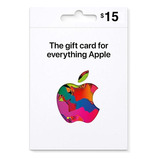 Cartão Itunes Gift Card 15 Dólares Usa iPhone iPad iMac