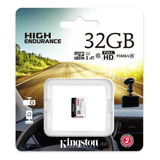 Cartão Kingston Micro Sd 32gb Endurance Classe 10 Sdce 32gb