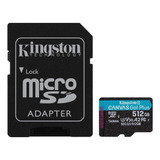 Cartão Kingston Micro Sdxc 512gb 170mb Box Lacrado Original