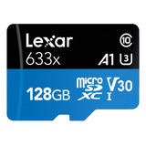 Cartão Lexar 128gb Micro Sd 633x