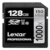 Cartão Lexar Professional 1000x 128GB SDXC UHS II