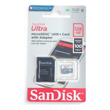 Cartão Memória 128gb Microsd/sdhc/sdxc Ultra Rápido 100mb/se