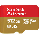 Cartão Memória 512gb Micro Sd Extreme Drone/action Sandisk