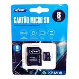 Cartão Memória 8 Gb Micro Sd Classe 10 Celular Original Novo