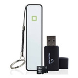 Cartao Memoria 8gb Leitor Power Bank 2600 Mah Multilaser
