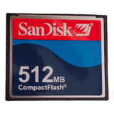 Cartão Memória Cf Compact Flash Sandisk 512mb Fanuc Cnc Romi
