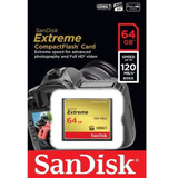 Cartao Memoria Compact Flash Sandisk Extreme