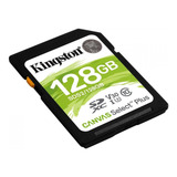Cartão Memória Kingston 128gb Canvas Select 100mb s U3 Nf
