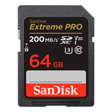 Cartão Memória Lacrado 64gb Sdxc Sandisk Extreme Pro 170mbs