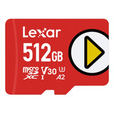 Cartão Memória Lexar Micro Sdxc 512gb