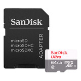 Cartão Memória Micro Sd 64gb Sandisk