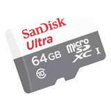 Cartão Memoria Micro Sd 64gb Sandisk