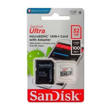 Cartao Memoria Micro Sd Card Sandisk 32gb Ultra Classe 10