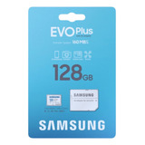 Cartão Memória Micro Sd Samsung Evo Plus 128gb A2 U3 160mb s