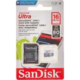 Cartao Memoria Micro Sd Sandisk 16gb