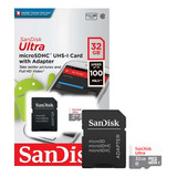 Cartão Memória Micro Sd Sandisk 32gb Classe10ultra Original
