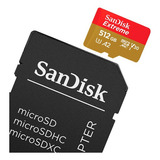 Cartão Memória Microsd 512gb Extreme 160mb
