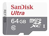 Cartão Memória MicroSD Micro SDXC 64GB Ultra 80MBs Sandisk