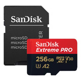 Cartão Memória Microsd Sandisk 256gb Micro